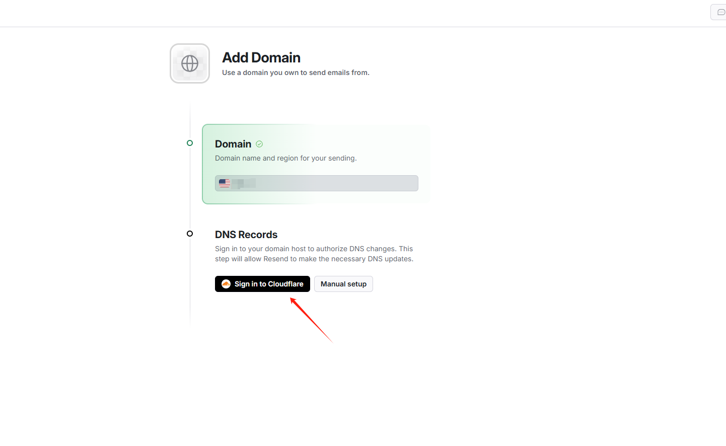 Cloudflare Login Button